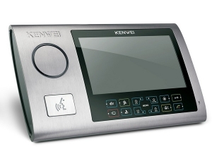 Цветной монитор видеодомофона Kenwei KW-S701C серебро