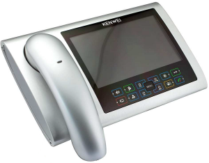 Монитор цветного видеодомофона Kenwei KW-S700C серебро