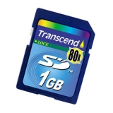 Карта памяти Secure Digital Transcend Ultra Speed (80X) 31GB (TS1GSD80)