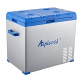 Компрессорный автохолодильник ALPICOOL A50 (50 л.) 12-24-220В синий