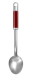 Ложка сервировочная кухонная KitchenAid KGEM1103ER, нержавеющая сталь, красная ручка