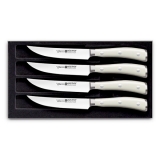 Набор ножей для стейка 4 шт. Wuesthof Ikon Cream White 9716-0