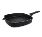 Сковорода гриль, квадратная, AMT Frying Pans Titan 28х28 см AMT I-E285G для индукционной плиты