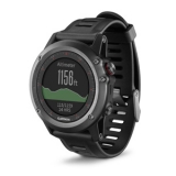Спортивные часы Garmin Fenix 3 Grey, серый с черным ремешком, HRM-Run