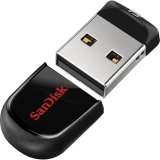 USB флеш-накопитель Sandisk Cruzer Fit черный 16GB