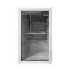 Шкаф холодильный со стеклом COOLEQ TBC-85 белый