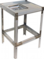 Стол для грязной посуды ITERMA 430 сб-361/610/550 пмм/м сз