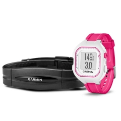 Умные часы Garmin Forerunner 25, Small - White/Pink HRM 1
