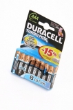 Батарейки AAA DURACELL TURBO MAX LR03 BL8 (набор из 8 батареек)