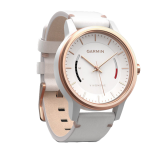 Умные часы Garmin Vivomove Classic с кожаным ремешком розово-золотистые