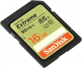Карта памяти SDHC Sandisk Extreme 16GB