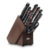 Набор кухонных ножей 9 предметов в подставке Wuesthof Classic 9843