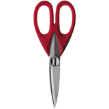 Ножницы многофункциональные кухонные KitchenAid KC351OHERA, нержавеющая сталь, красные ручки