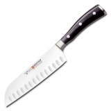 Нож кухонный Сантоку с углублениями на кромке 17 см Wuesthof Classic Ikon 4176 WUS